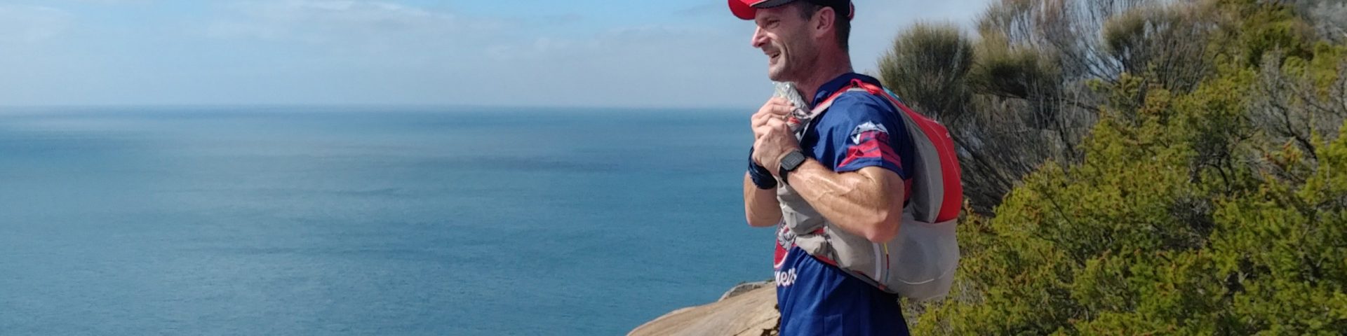 David looking towards Refuge Cove