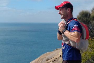 David looking towards Refuge Cove